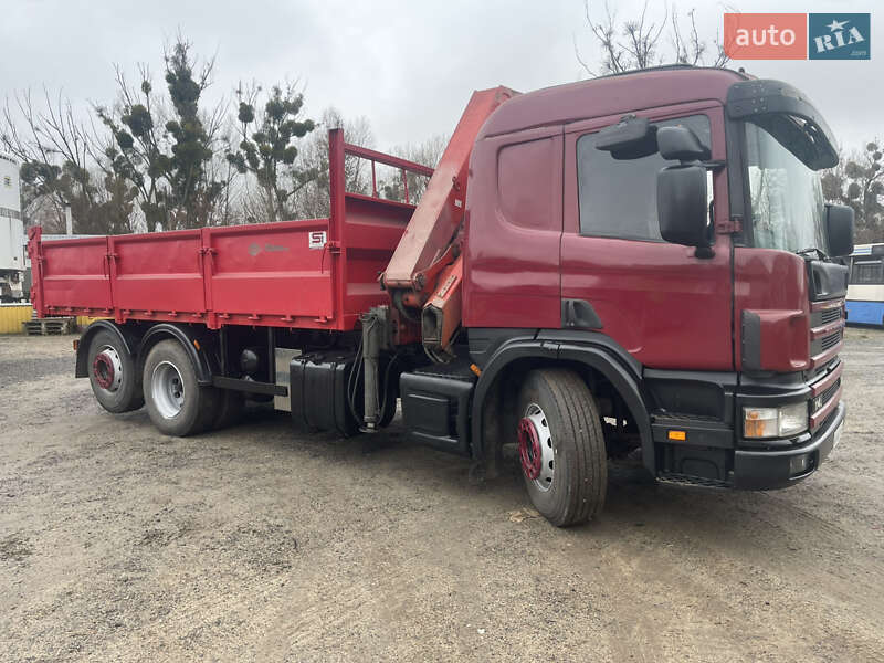 Кран-манипулятор Scania 114 2003 в Киеве