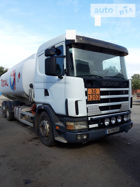 Бензовоз Scania 124 1999 в Дніпрі