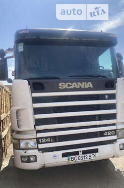Тягач Scania 124 2003 в Львове