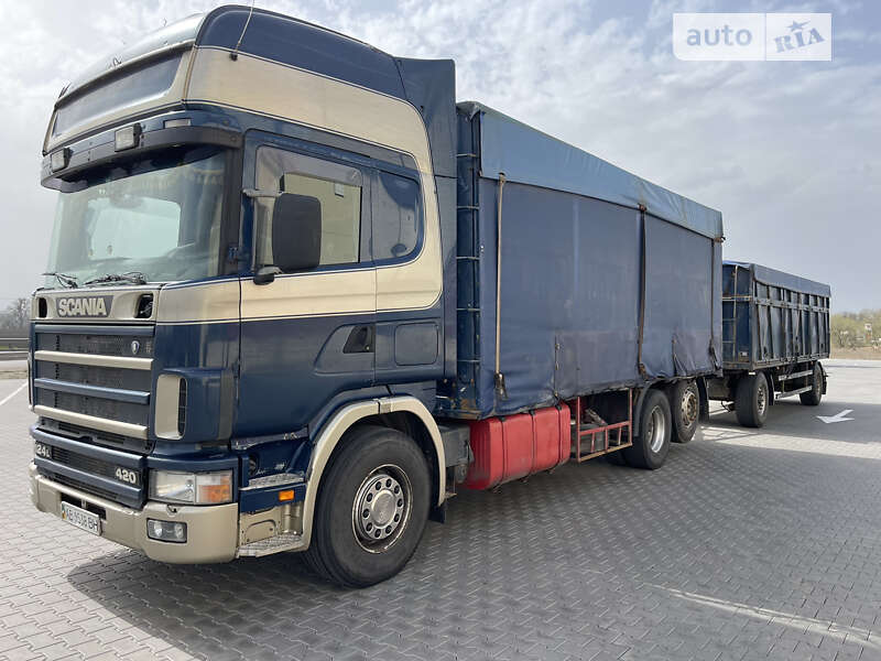 Зерновоз Scania 124 2002 в Виннице