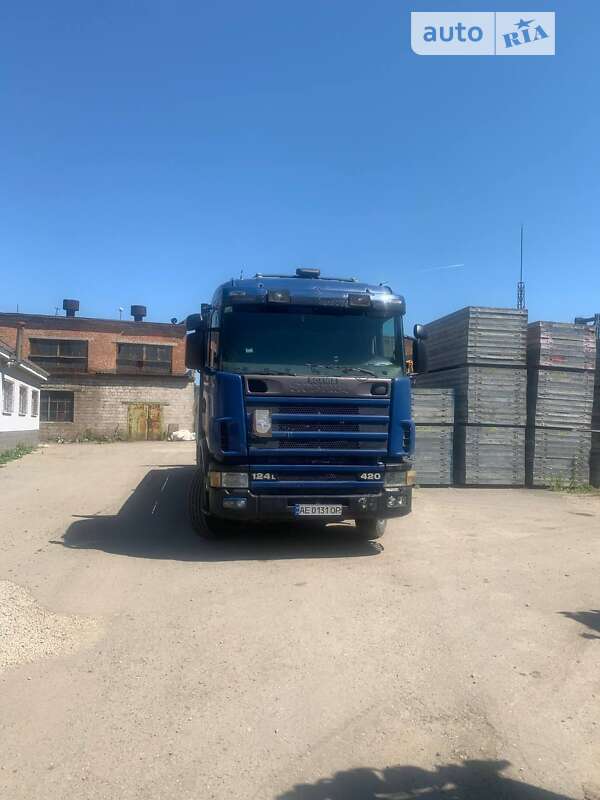 Кран-маніпулятор Scania 124 1999 в Дніпрі