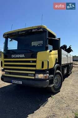 Кран-манипулятор Scania 124 2000 в 