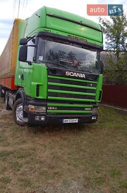 Тягач Scania 124 2001 в Ємільчиному