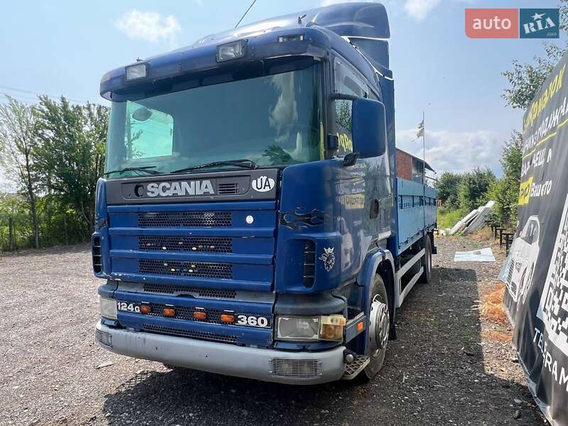 Борт Scania 124 1997 в Ужгороде