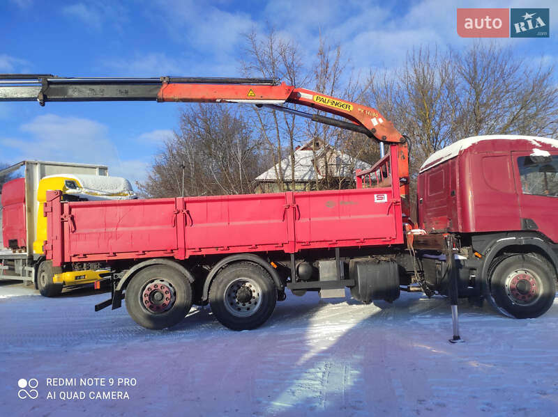 Кран-манипулятор Scania 124 2003 в Киеве