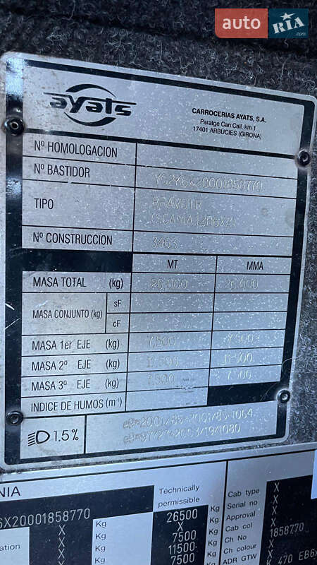 Туристичний / Міжміський автобус Scania CN 2008 в Чернівцях