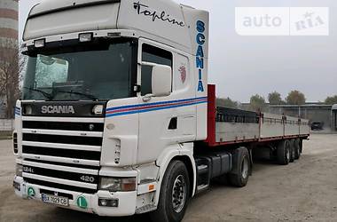 Тягач Scania R 124 2004 в Каменец-Подольском