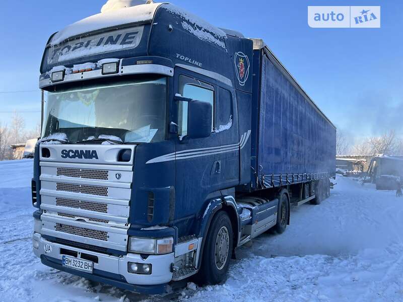 Тентованый Scania R 124 2004 в Шостке