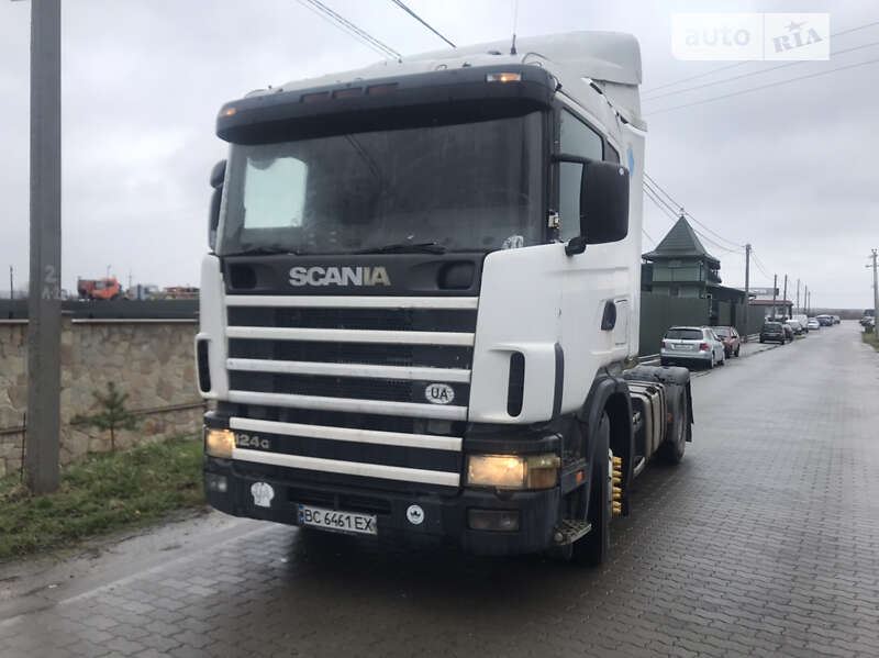 Тягач Scania R 124 2001 в Львове