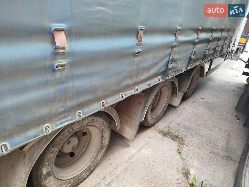 Тентований Scania R 124 2002 в Запоріжжі