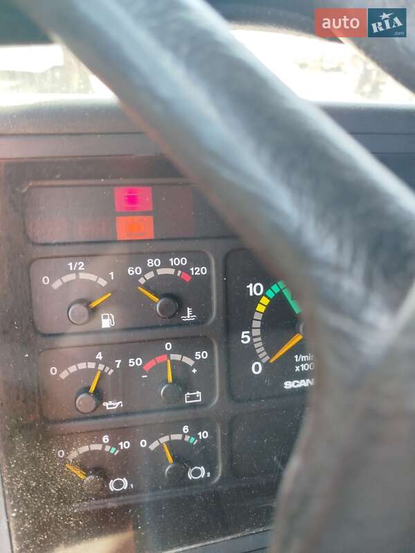 Тентований Scania R 124 2002 в Запоріжжі