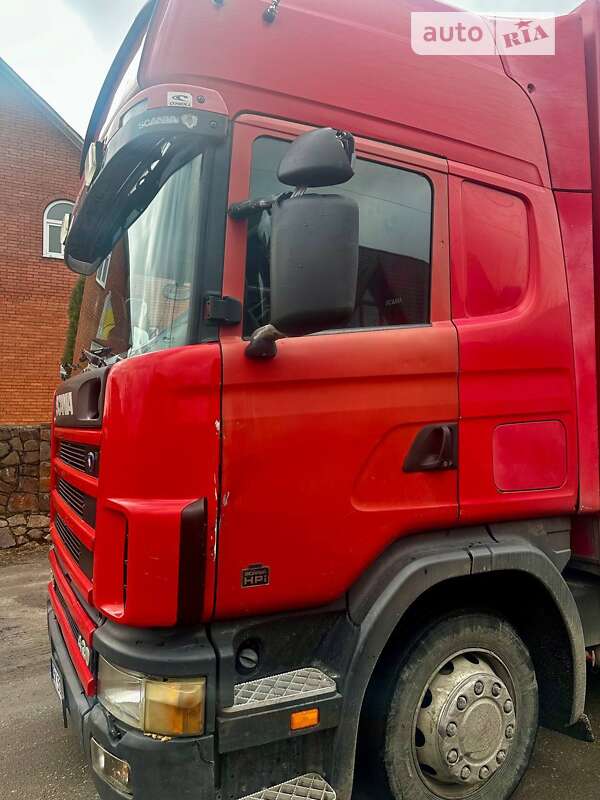 Тентованый Scania R 124 2003 в Рокитном