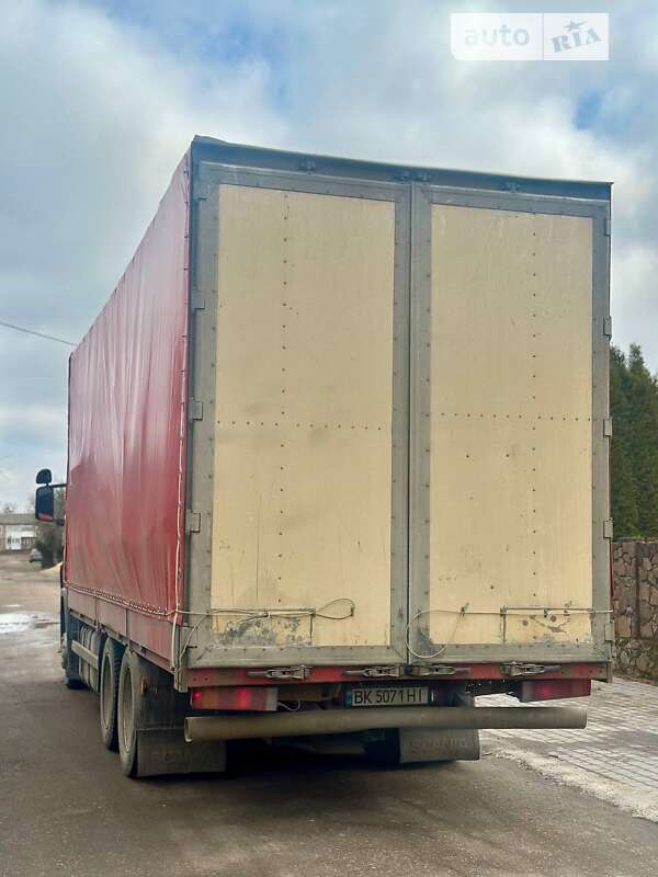 Тентованый Scania R 124 2003 в Рокитном