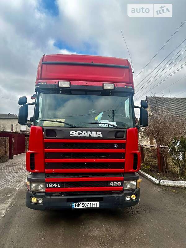 Тентованый Scania R 124 2003 в Рокитном