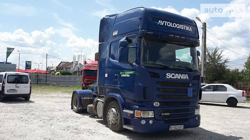 Тягач Scania R 420 2010 в Киеве