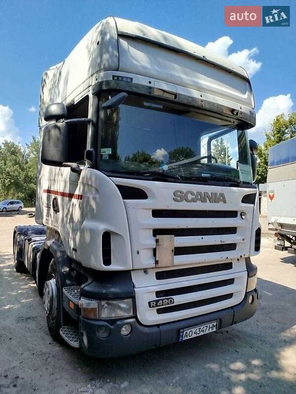Тягач Scania R 420 2008 в Боярке фото 3 Тягач Scania R 420 2008 в Боярке