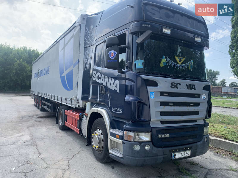 Тягач Scania R 420 2007 в Полтаві