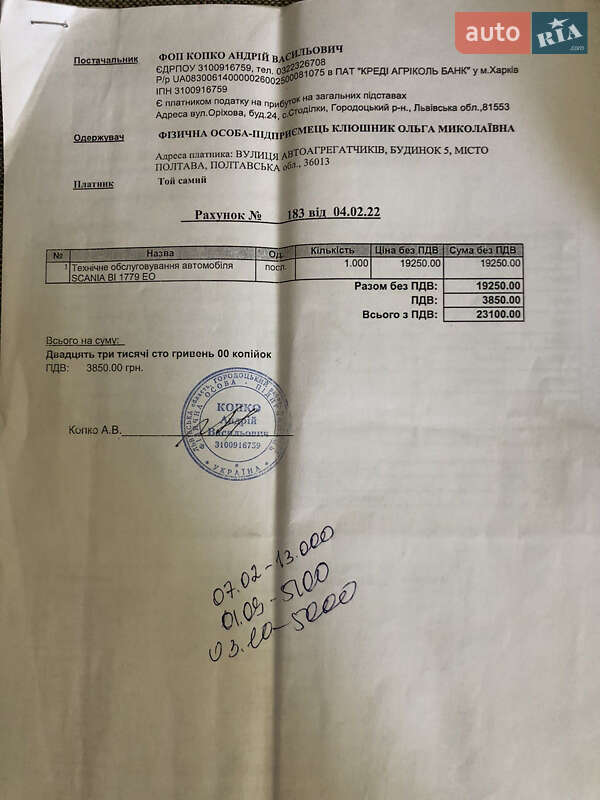 Тягач Scania R 420 2007 в Полтаві