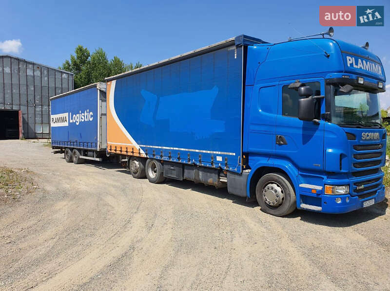 Тентованый Scania R 440 2013 в Черновцах