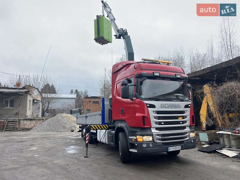 Кран-манипулятор Scania R 440 2012 в 