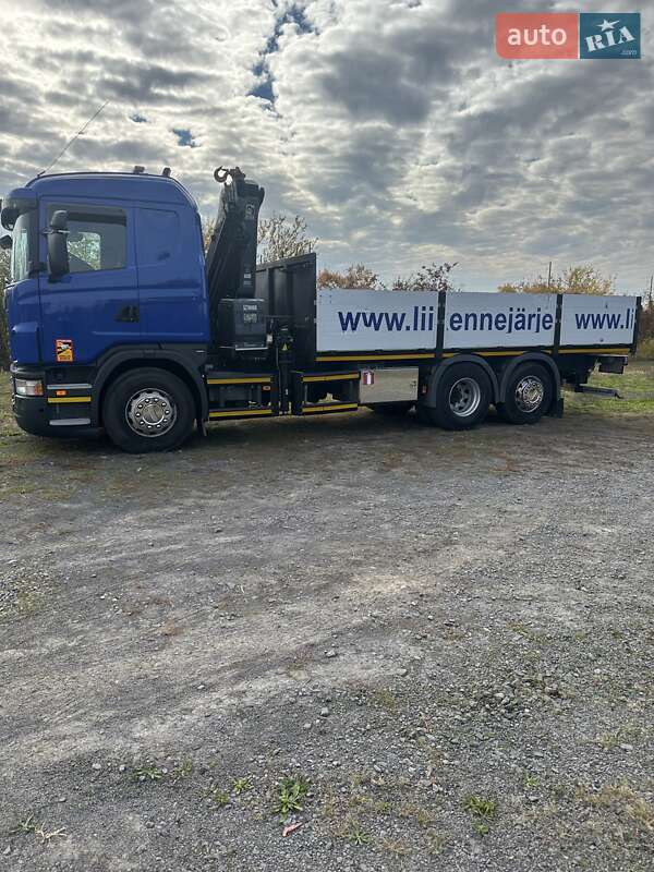 Кран-маніпулятор Scania R 440 2010 в Ужгороді