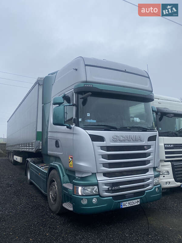 Тягач Scania R 450 2016 в Луцке фото Тягач Scania R 450 2016 в Луцке