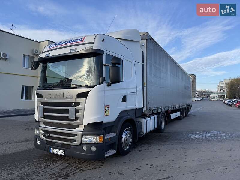 Борт Scania R 450 2016 в Львове