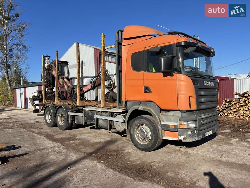 Лісовоз / Сортиментовоз Scania R 480 2007 в Ратному фото 7 Лісовоз / Сортиментовоз Scania R 480 2007 в Ратному