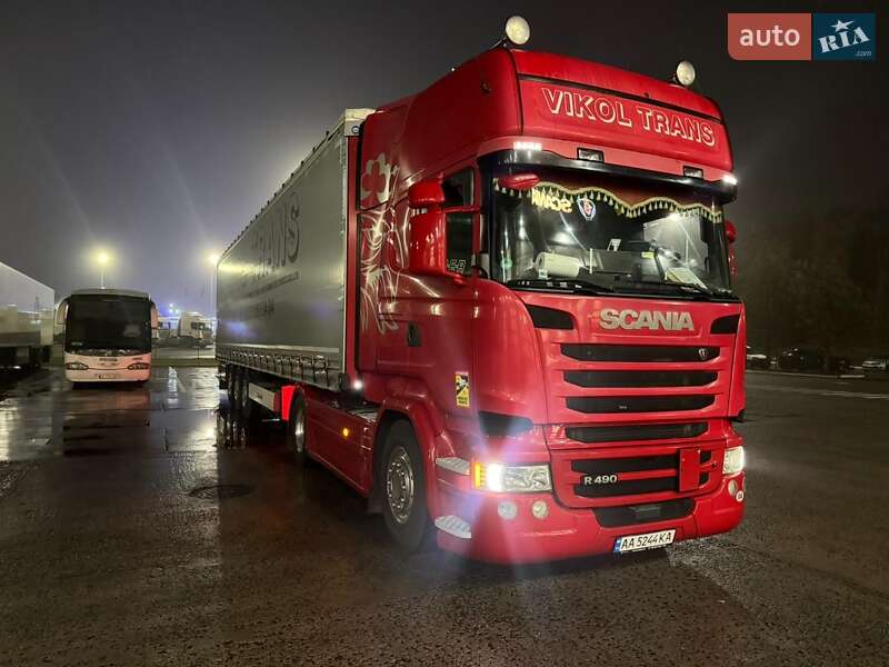 Тягач Scania R 490 2014 в Киеве фото 5 Тягач Scania R 490 2014 в Киеве