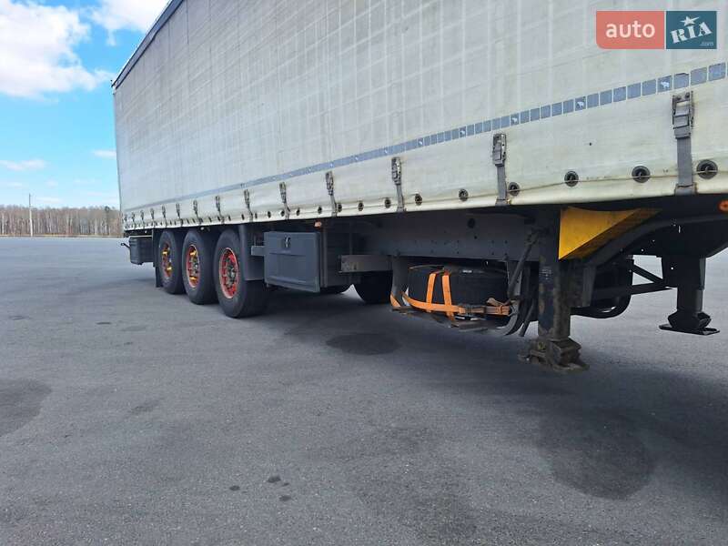Тентованный борт (штора) - полуприцеп SCHMIDT S01 2007 в Львове