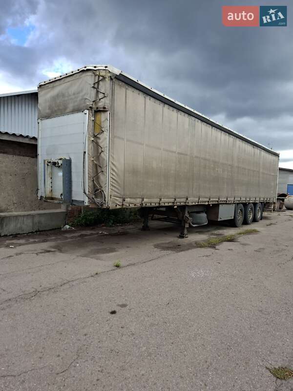 Тентованный борт (штора) - полуприцеп SCHMIDT S01 2001 в Чернигове