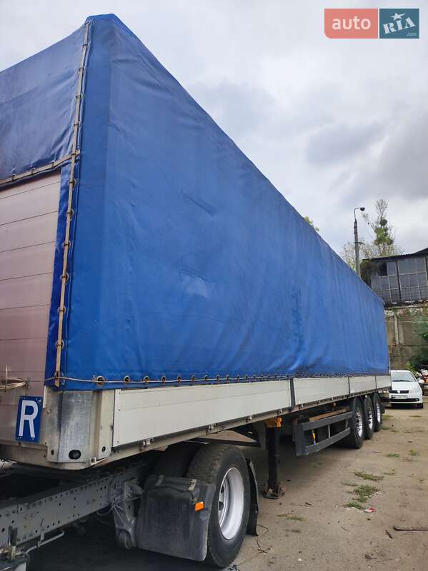 Тентований борт (штора) - напівпричіп Schmitz Cargobull Cargobull 2008 в Києві