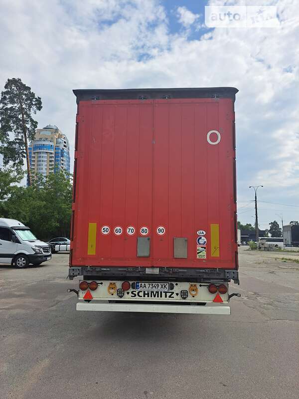 Тентованный борт (штора) - прицеп Schmitz Cargobull Cargobull 2016 в 