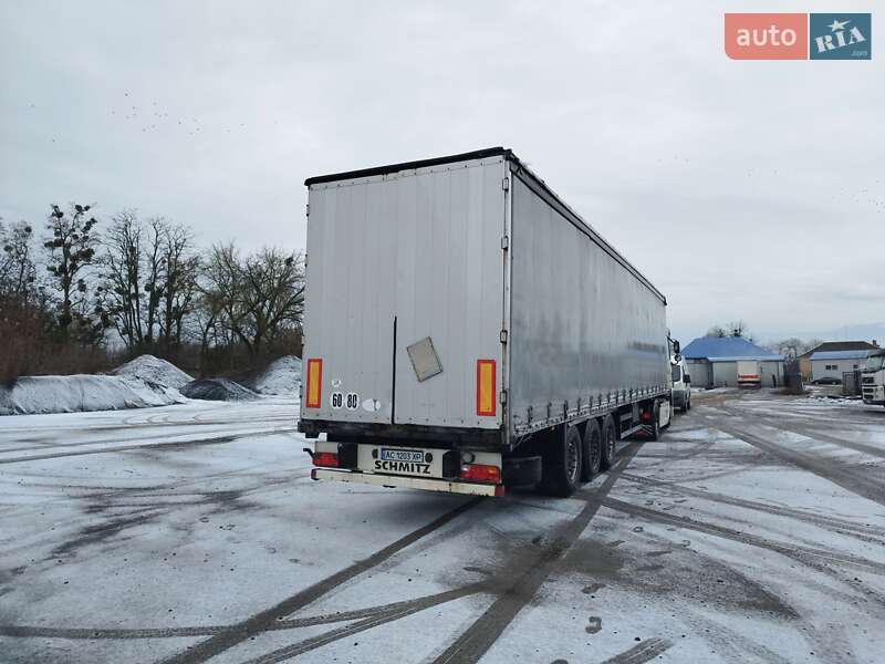 Тентованный борт (штора) - прицеп Schmitz Cargobull Cargobull 2005 в Горохове