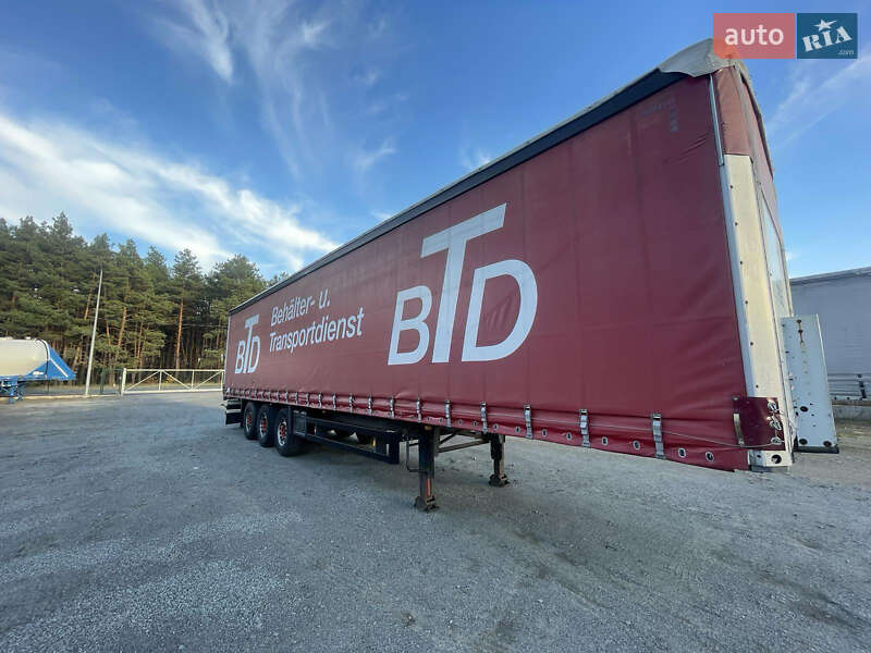 Тентований борт (штора) - напівпричіп Schmitz Cargobull Cargobull 2007 в Києві