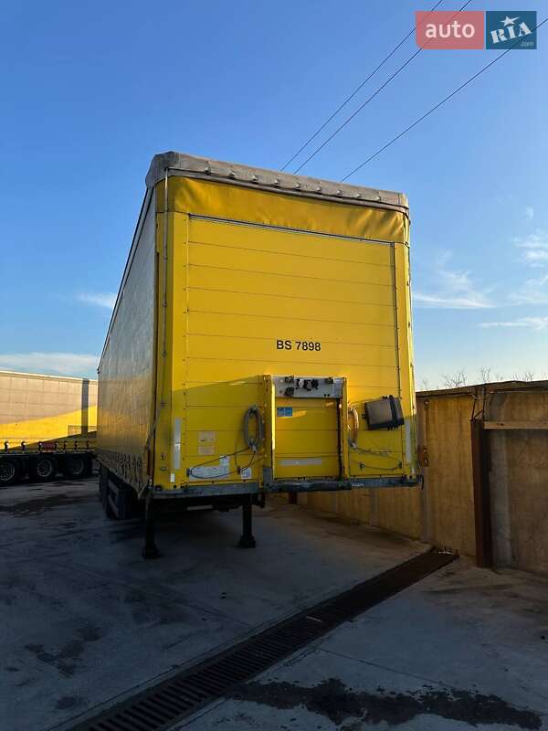 Тентованный борт (штора) - полуприцеп Schmitz Cargobull Cargobull 2016 в 