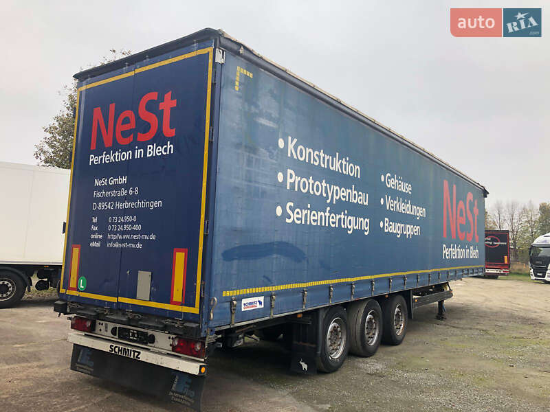 Тентованный борт (штора) - полуприцеп Schmitz Cargobull Cargobull 2012 в Луцке