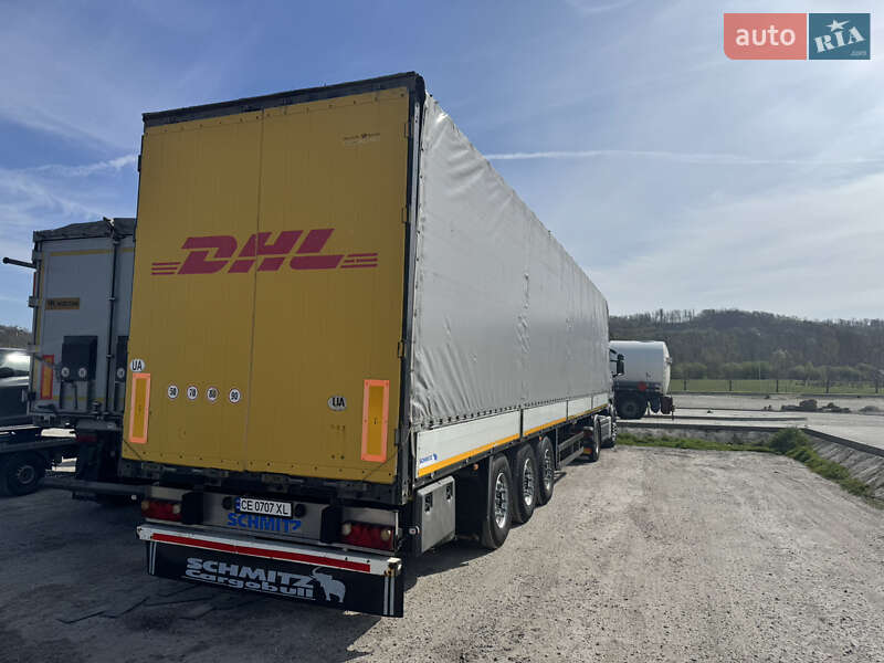 Тентованный борт (штора) - полуприцеп Schmitz Cargobull Cargobull 2012 в Новоднестровске
