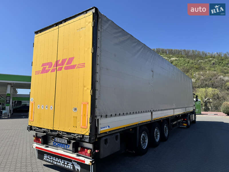 Тентованный борт (штора) - полуприцеп Schmitz Cargobull Cargobull 2012 в Новоднестровске