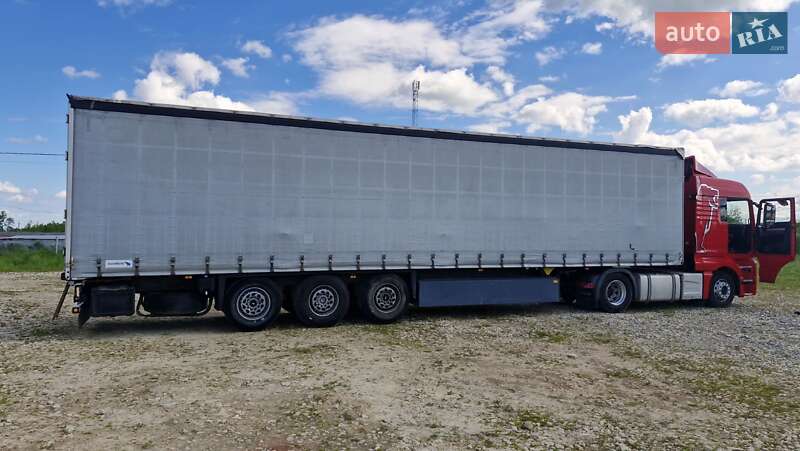 Тентований борт (штора) - напівпричіп Schmitz Cargobull Cargobull 2013 в Івано-Франківську