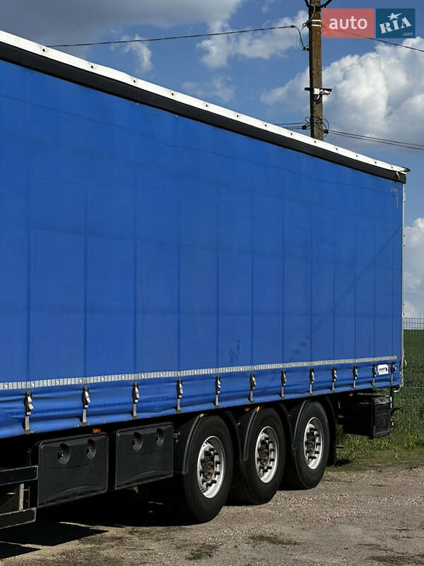 Тентованный борт (штора) - полуприцеп Schmitz Cargobull Cargobull 2014 в Умани