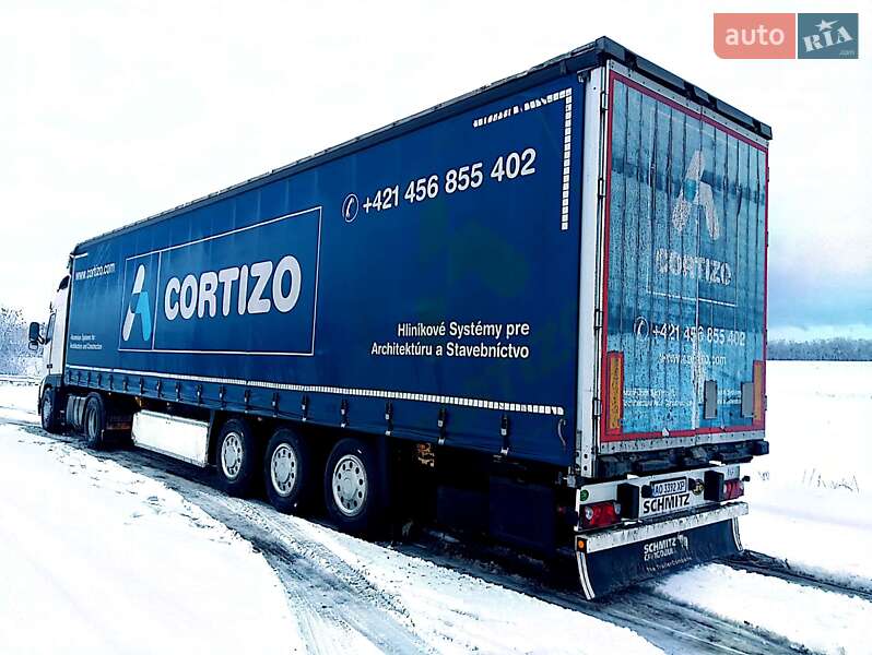 Тентований борт (штора) - напівпричіп Schmitz Cargobull Cargobull 2007 в 