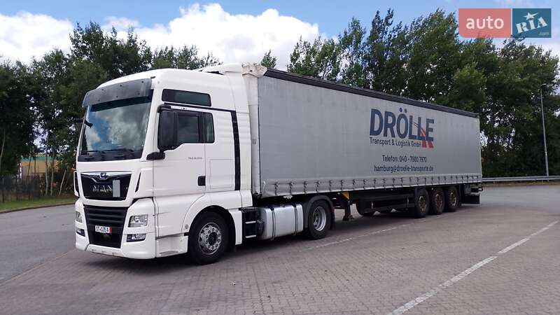 Тентований борт (штора) - напівпричіп Schmitz Cargobull Cargobull 2015 в Луцьку