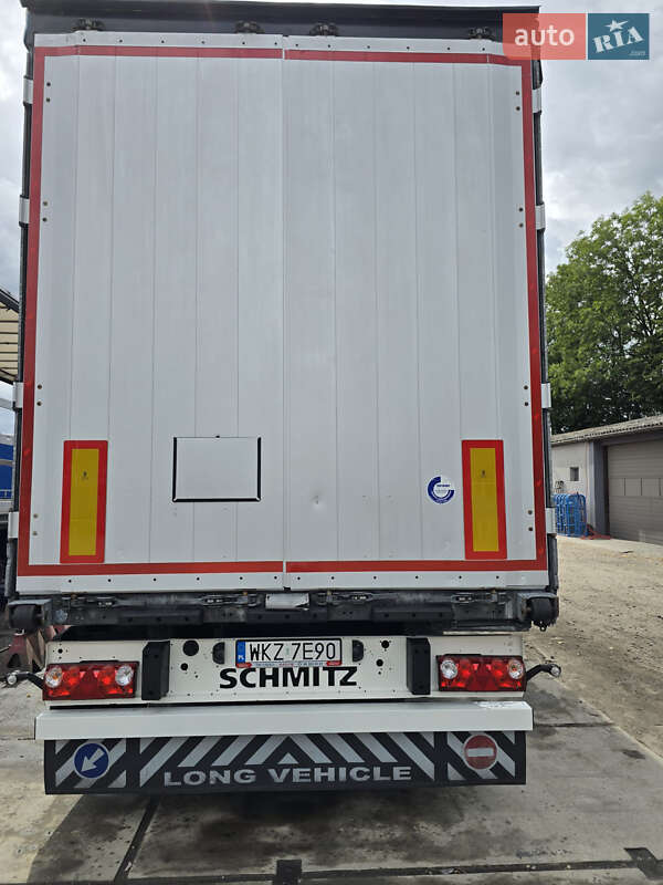 Тентованный борт (штора) - полуприцеп Schmitz Cargobull Cargobull 2014 в Львове