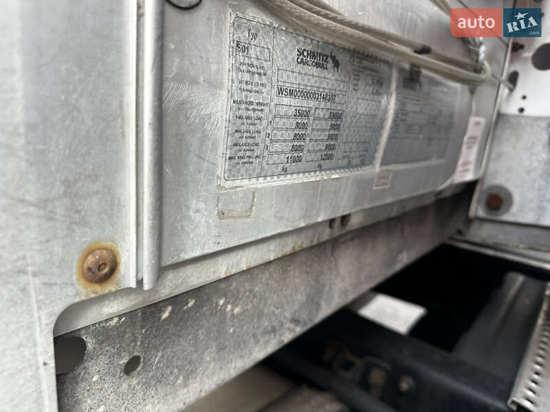 Тентованный борт (штора) - полуприцеп Schmitz Cargobull Cargobull 2011 в Умани