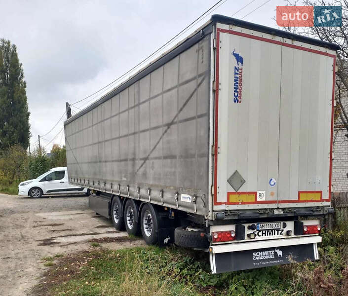 Тентованный борт (штора) - полуприцеп Schmitz Cargobull Cargobull 2011 в Житомире