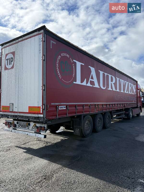 Тентованный борт (штора) - полуприцеп Schmitz Cargobull Cargobull 2016 в Луцке