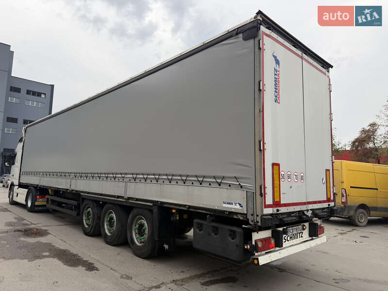 Тентованный борт (штора) - полуприцеп Schmitz Cargobull Cargobull 2014 в Львове