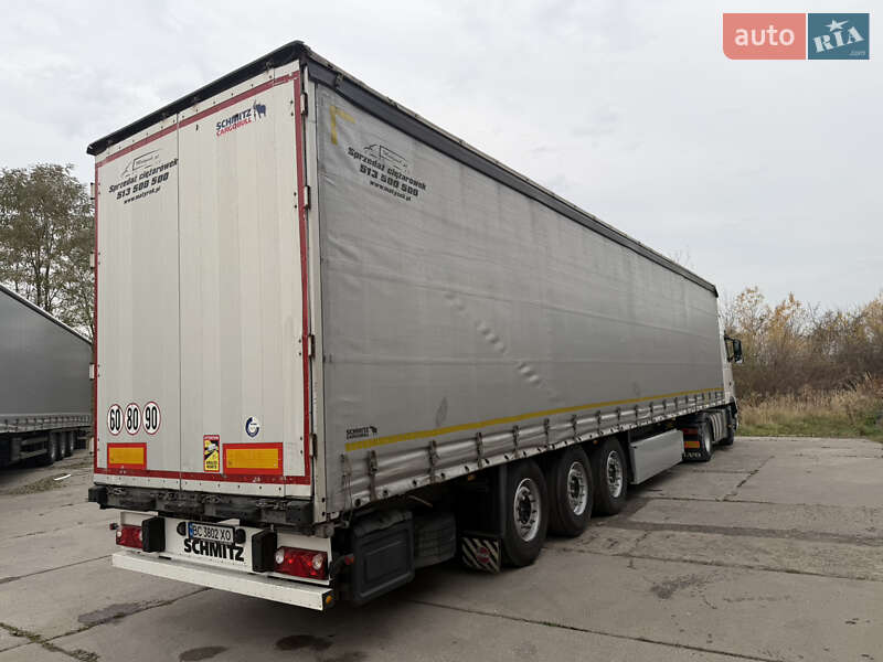 Тентований борт (штора) - напівпричіп Schmitz Cargobull Cargobull 2011 в Львові фото 6 Тентований борт (штора) - напівпричіп Schmitz Cargobull Cargobull 2011 в Львові