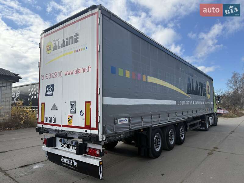 Тентованный борт (штора) - полуприцеп Schmitz Cargobull Cargobull 2012 в Надворной фото 6 Тентованный борт (штора) - полуприцеп Schmitz Cargobull Cargobull 2012 в Надворной